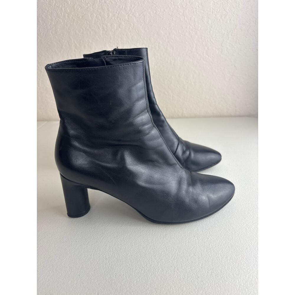 Authentic Robert Clergerie Black Ankle Boots EU 36 1/2, US 6-6.5 Made in France